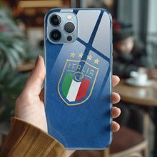 Laden Sie das Bild in den Galerie-Viewer, Audi Carbon Fiber Tempered Glass iPhone Hülle KOSTENLOSER Versand weltweit