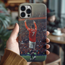Load image into Gallery viewer, Cristiano Ronaldo Tempered Glass iPhone Case FREE Shipping Worldwide!
