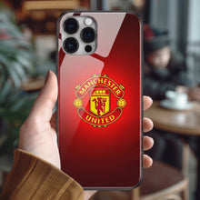 Laden Sie das Bild in den Galerie-Viewer, Audi Carbon Fiber Tempered Glass iPhone Hülle KOSTENLOSER Versand weltweit