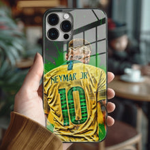 Laden Sie das Bild in den Galerie-Viewer, Audi Carbon Fiber Tempered Glass iPhone Hülle KOSTENLOSER Versand weltweit