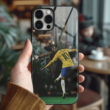 Laden Sie das Bild in den Galerie-Viewer, Audi Carbon Fiber Tempered Glass iPhone Hülle KOSTENLOSER Versand weltweit