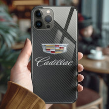 Charger l'image dans la galerie, Coque iPhone en fibre de carbone et verre trempé Audi, livraison gratuite dans le monde entier