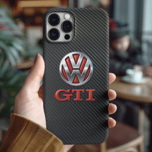 Load image into Gallery viewer, VW Volkswagen Golf GTI Tempered Glass iPhone Case FREE Shipping Worldwide!