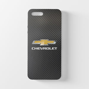 Coque iPhone en fibre de carbone et verre trempé Chevrolet, livraison gratuite dans le monde entier