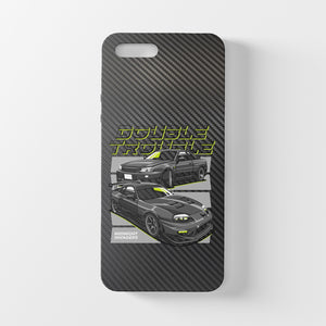 Coque iPhone en fibre de carbone Nissan GTR R34 R35 Skyline Livraison GRATUITE dans le monde entier !!