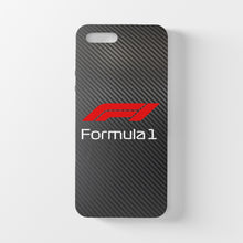 Charger l&#39;image dans la galerie, Coque iPhone en fibre de carbone et verre trempé Formula F1, livraison gratuite dans le monde entier