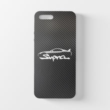 Charger l&#39;image dans la galerie, Coque iPhone en fibre de carbone pour Toyota Supra MK4 MK5, livraison gratuite dans le monde entier