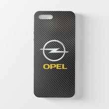 Laden Sie das Bild in den Galerie-Viewer, Opel iPhone-Hülle aus gehärtetem Glas aus Carbonfaser, kostenloser Versand weltweit