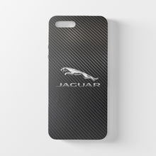 Charger l&#39;image dans la galerie, Coque iPhone en fibre de carbone et verre trempé Jaguar, livraison gratuite dans le monde entier