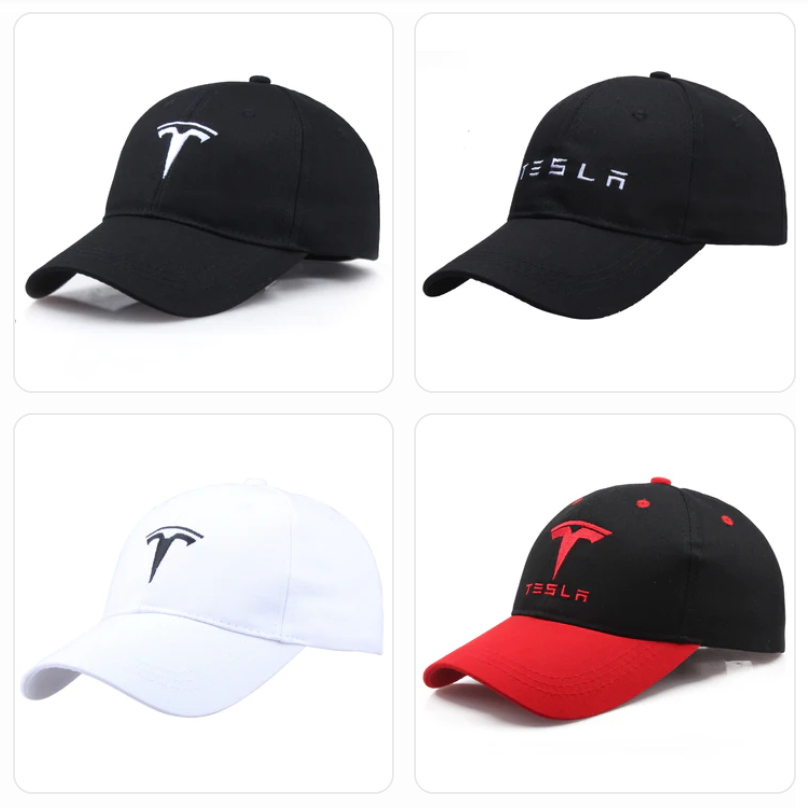 Tesla Hat FREE Shipping Worldwide Sports Car Enthusiasts