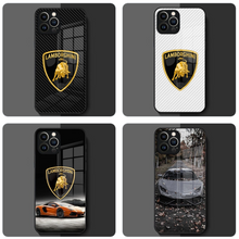 Laden Sie das Bild in den Galerie-Viewer, Lamborghini Carbon Fiber Phone Case for iPhone FREE Shipping Worldwide!!