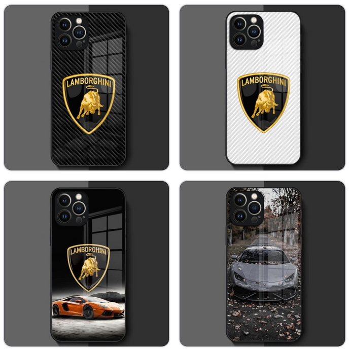 Lamborghini Carbon Fiber Phone Case for iPhone FREE Shipping Worldwide!!