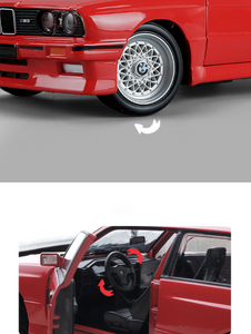 BMW E30 M3 Alloy Car Model FREE Shipping Worldwide!!