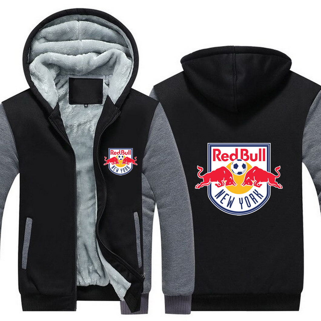 MLS New York Red Bulls Hoodie FREE Shipping Worldwide!!