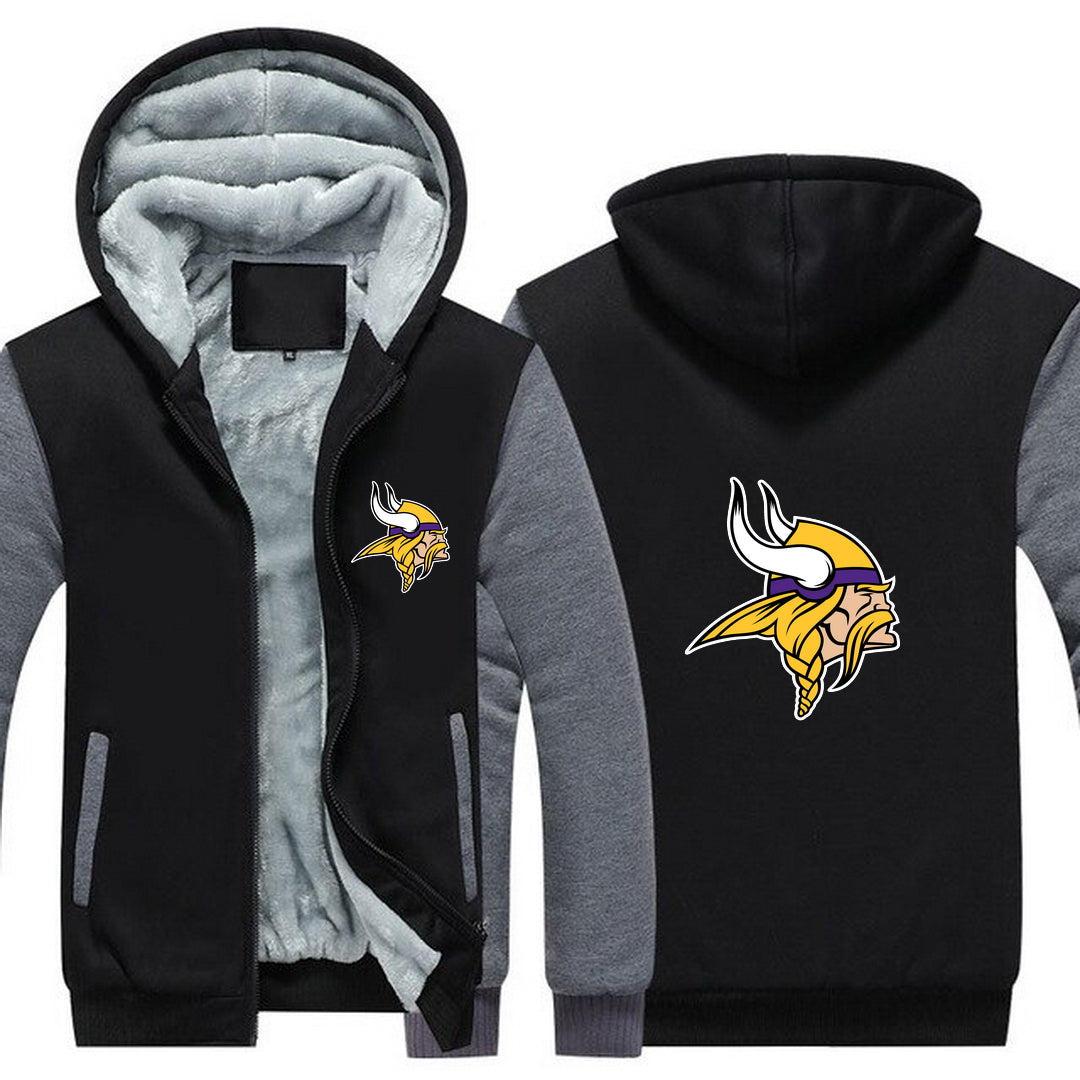 Minnesota Vikings Apparel gray Black / XXXL