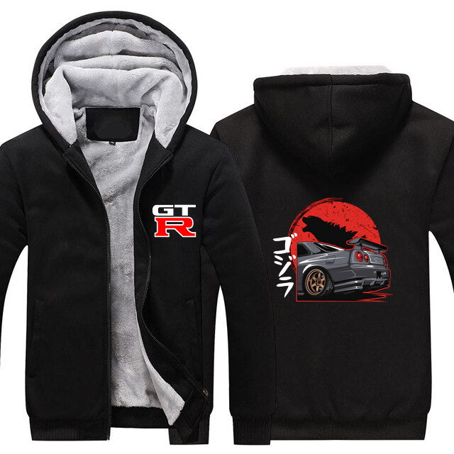 Nissan GT-R R34 Skyline Hoodie FREE Shipping Worldwide!!