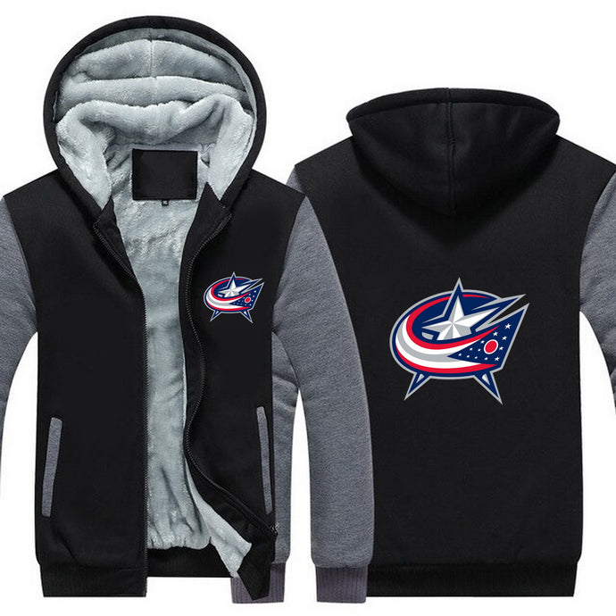 NHL Columbus Blue Jackets Hoodie FREE Shipping Worldwide!!