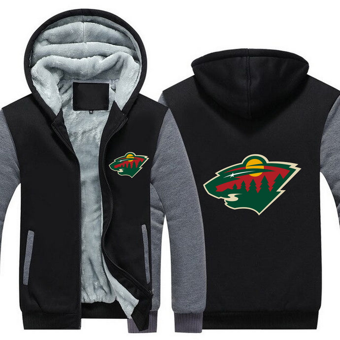 NHL Minnesota Wild Hoodie FREE Shipping Worldwide!!
