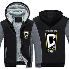 Load image into Gallery viewer, MLS Columbus Crew Hoodie FREE Shipping Worldwide!!