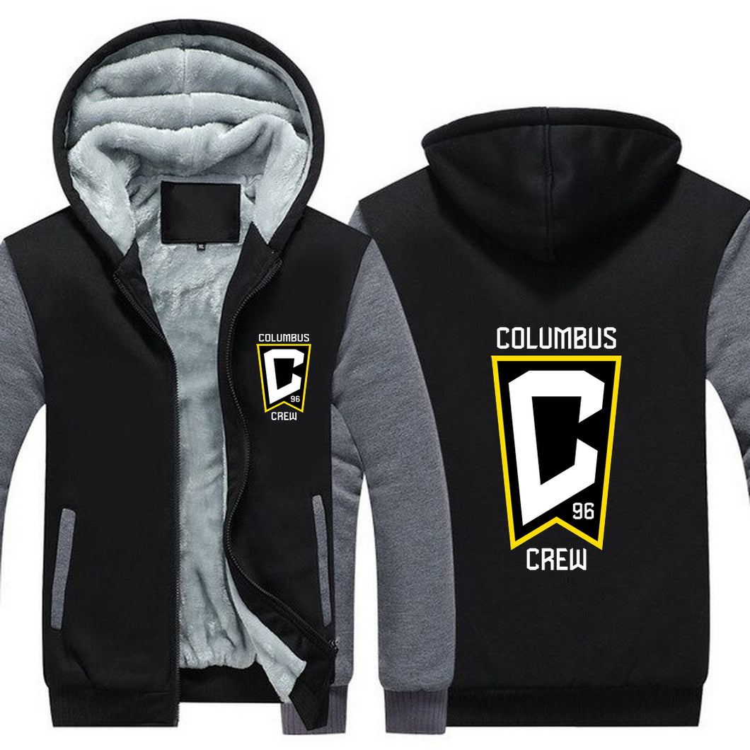 MLS Columbus Crew Hoodie FREE Shipping Worldwide!!