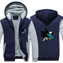 Load image into Gallery viewer, NHL San Jose Sharks Hoodie FREE Shipping Worldwide!!