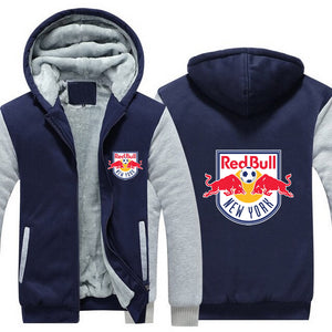 MLS New York Red Bulls Hoodie FREE Shipping Worldwide!!