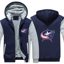 Load image into Gallery viewer, NHL Columbus Blue Jackets Hoodie FREE Shipping Worldwide!!