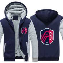 Load image into Gallery viewer, MLS St. Louis CITY SC Hoodie FREE Shipping Worldwide!!