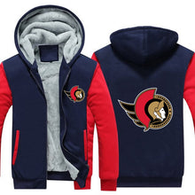 Load image into Gallery viewer, NHL Ottawa Senators Hoodie FREE Shipping Worldwide!!