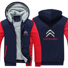 Load image into Gallery viewer, Citroen Zipper Hoodie Sweatshirt Jacket Long Sleeve Jumper Premium Quality T-shirt Hat Clothing Apparel C3 C4 C5 C6 DS DS3 DS4 DS5 Aircross Cactus Ami Berlingo FREE Shipping Worldwide