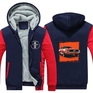 Ford mustang fleece hoodie best sale