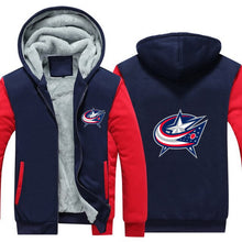 Load image into Gallery viewer, NHL Columbus Blue Jackets Hoodie FREE Shipping Worldwide!!