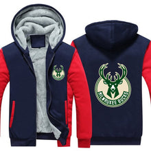 Load image into Gallery viewer, NBA Milwaukee Bucks Hoodie FREE Shipping Worldwide!!