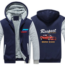 Laden Sie das Bild in den Galerie-Viewer, BMW E30 M3 Hoodie Jacket Sweatshirt Long Sleeve Jumper Clothing Apparel
