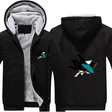Load image into Gallery viewer, NHL San Jose Sharks Hoodie FREE Shipping Worldwide!!