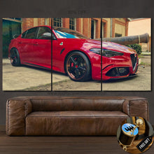 Load image into Gallery viewer, Alfa Romeo Giulia Quadrifoglio Canvas FREE Shipping Worldwide!! - Sports Car Enthusiasts