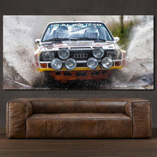 Charger l&#39;image dans la galerie, Audi S1 Quattro Canvas FREE Shipping Worldwide!! - Sports Car Enthusiasts