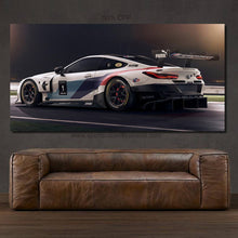 Load image into Gallery viewer, BMW M8 GTE Canvas FREE Shipping Worldwide!! - Sports Car Enthusiasts