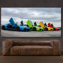Load image into Gallery viewer, Lamborghini Aventador Canvas FREE Shipping Worldwide!! - Sports Car Enthusiasts