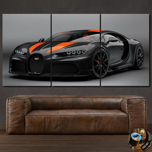 Bugatti Chiron Super Sport Canvas FREE Shipping Worldwide!! - Sports Car Enthusiasts