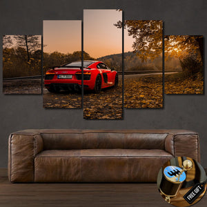 Audi R8 V10 Plus Canvas FREE Shipping Worldwide!! - Sports Car Enthusiasts