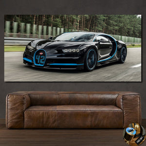 Bugatti Chiron Canvas FREE Shipping Worldwide!! - Sports Car Enthusiasts