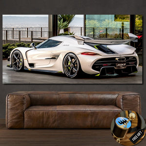 Koenigsegg Jesko Canvas FREE Shipping Worldwide!! - Sports Car Enthusiasts