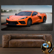 Laden Sie das Bild in den Galerie-Viewer, Chevrolet Corvette Z06 Canvas FREE Shipping Worldwide!! - Sports Car Enthusiasts