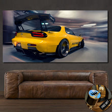 Laden Sie das Bild in den Galerie-Viewer, Mazda RX7 Canvas FREE Shipping Worldwide!! - Sports Car Enthusiasts