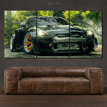 Load image into Gallery viewer, Nissan GT-R R35 Canvas 3/5pcs FREE Shipping Worldwide!! - Sports Car Enthusiasts