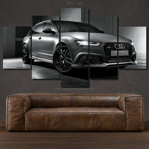 Audi RS6 Canvas 3/5pcs FREE Shipping Worldwide!! - Sports Car Enthusiasts