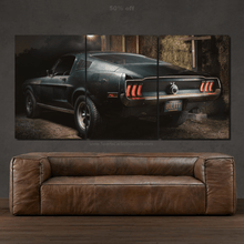Load image into Gallery viewer, Ford Mustang Bullitt Canvas 3/5pcs FREE Shipping Worldwide!! - Sports Car Enthusiasts