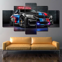 Load image into Gallery viewer, BMW M4 Safety Car Canvas FREE Shipping Worldwide!! - Sports Car Enthusiasts