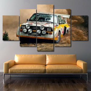 Audi S1 Quattro Canvas FREE Shipping Worldwide!! - Sports Car Enthusiasts
